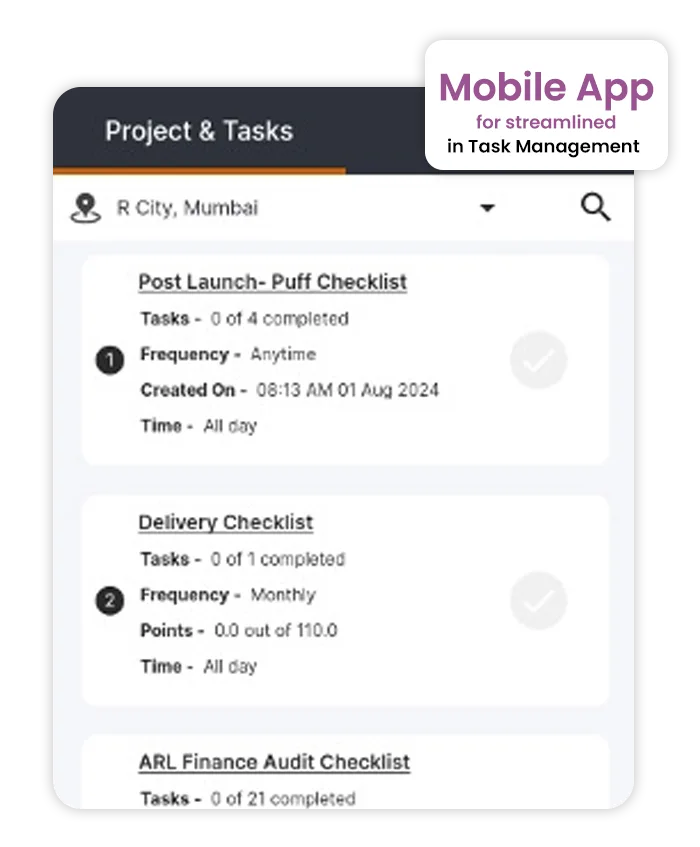 Easy to Use Mobile App