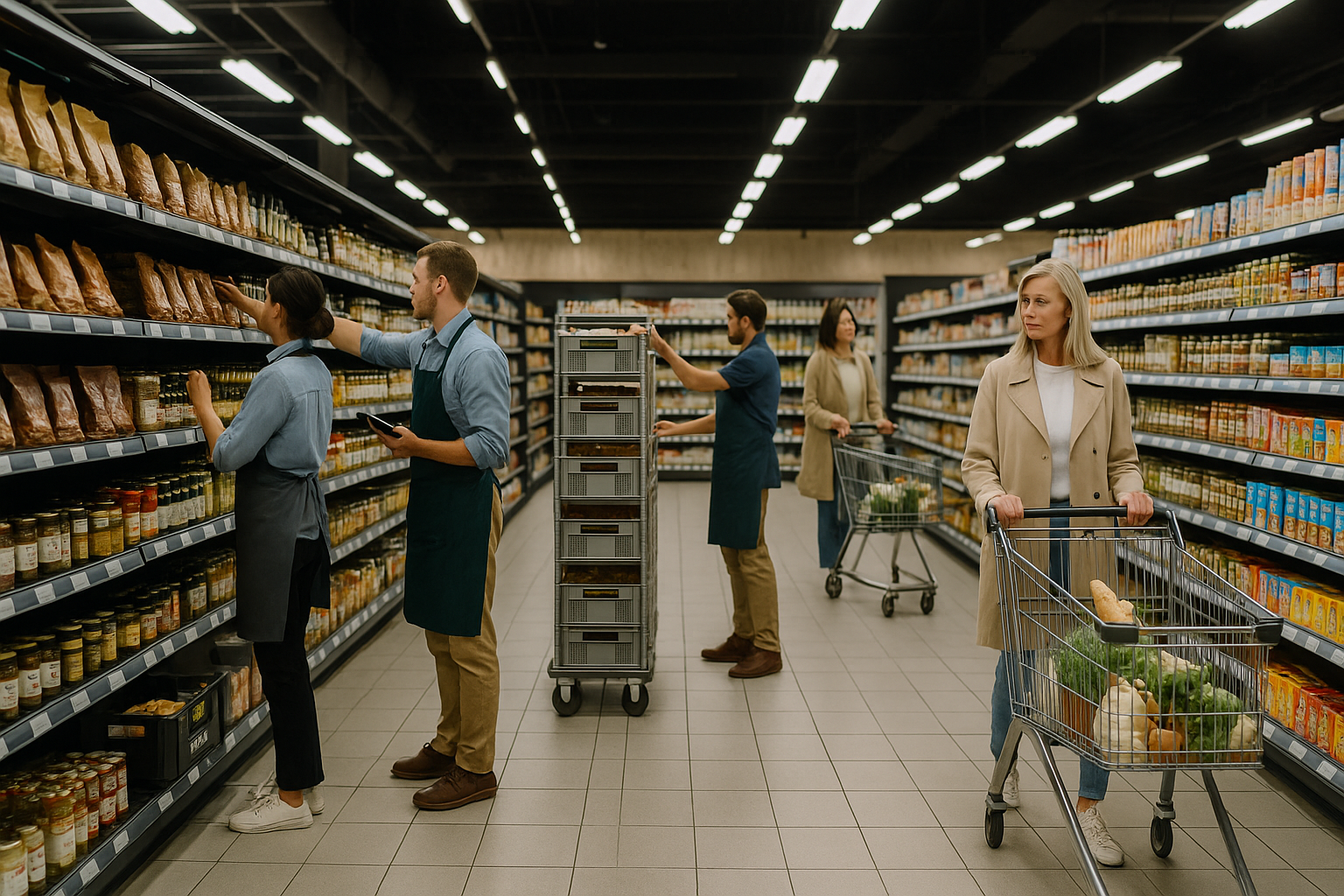 Reduce Operational Chaos in Supermarkets